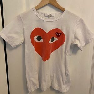 Comme Des Garçons T-shirt Heart Graphic